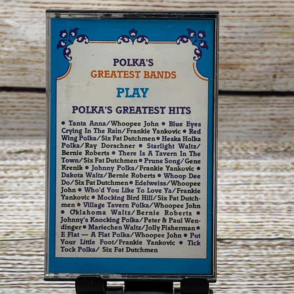Polka's Greatest Bands Play Polka's Greatest Hits‎ Music [Cassette Tape]